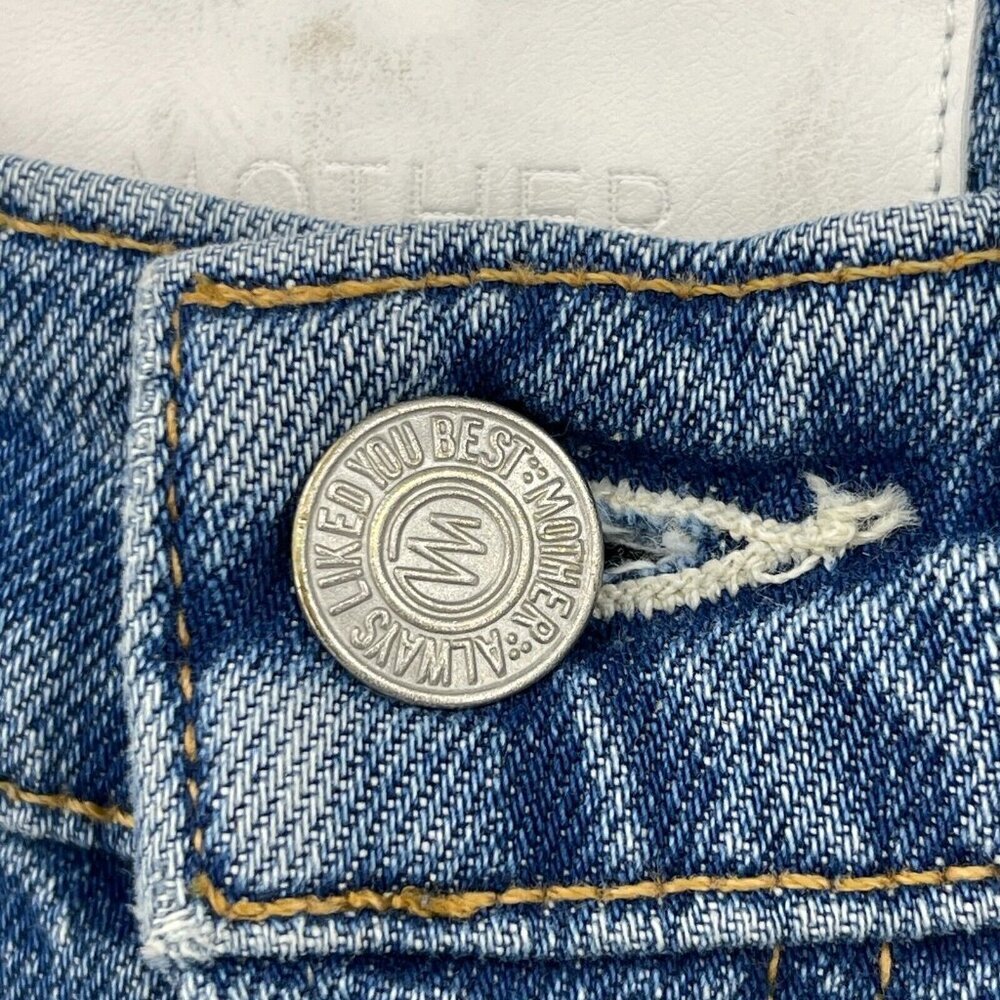Mother Superior The Tomcat Pray for Hidden Gems Cropped Jeans - Picture 4 of 15